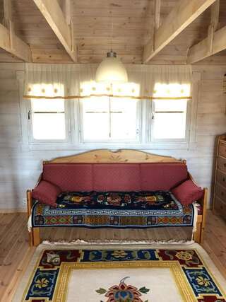 Шале Himalayan cabin Inkoo Инкоо Номер-студио с террасой-23