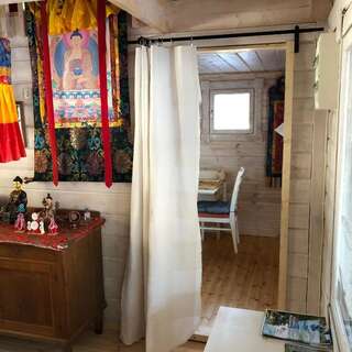 Шале Himalayan cabin Inkoo Инкоо Номер-студио с террасой-27